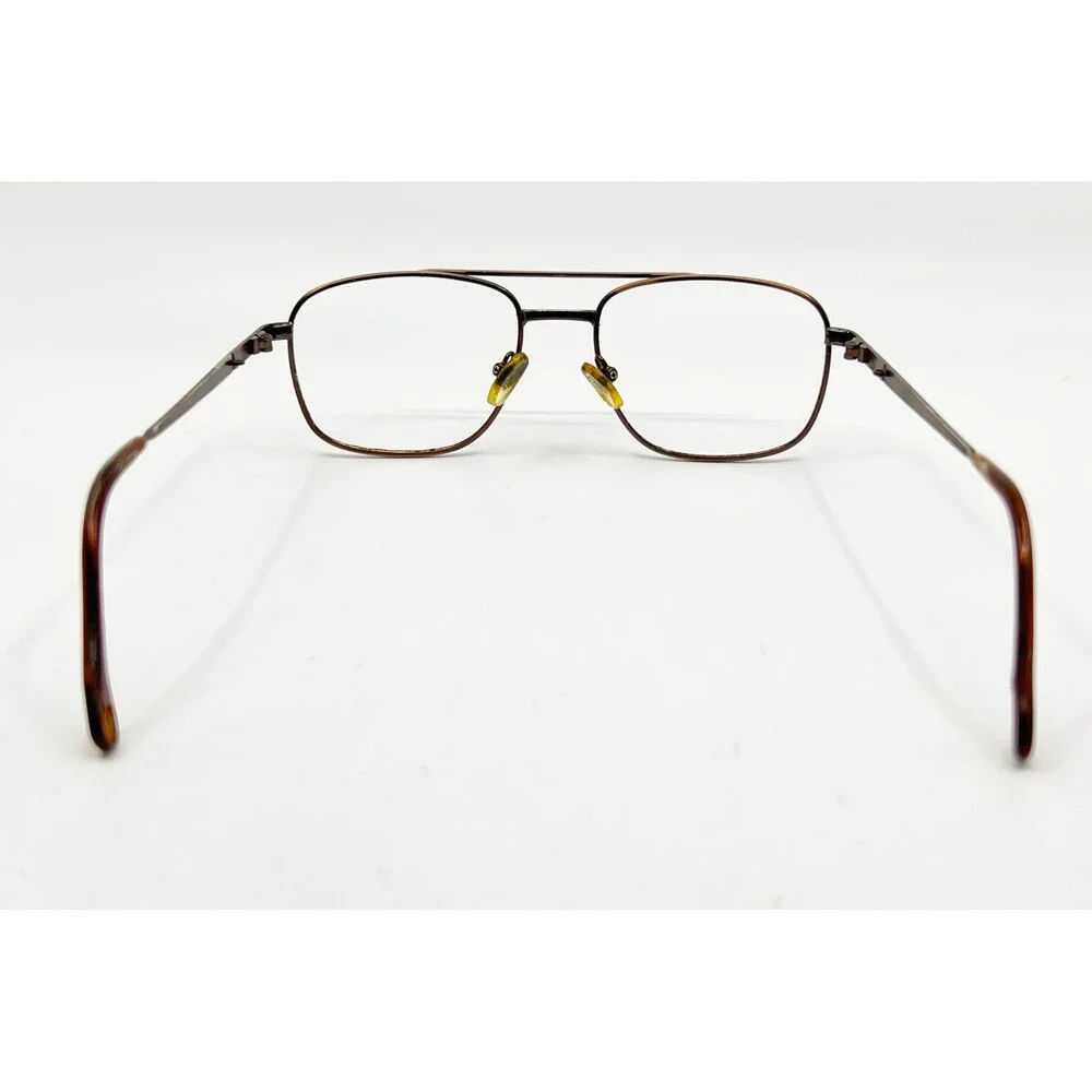 Hilco Eyeglasses Mens Bronze SG301 Double Bridge Aviator 140
